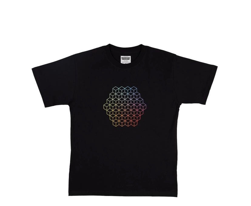 【新上架 - 限量發售】Mankind Imagine Rainbow Logo T-Shirt (黑) 初版