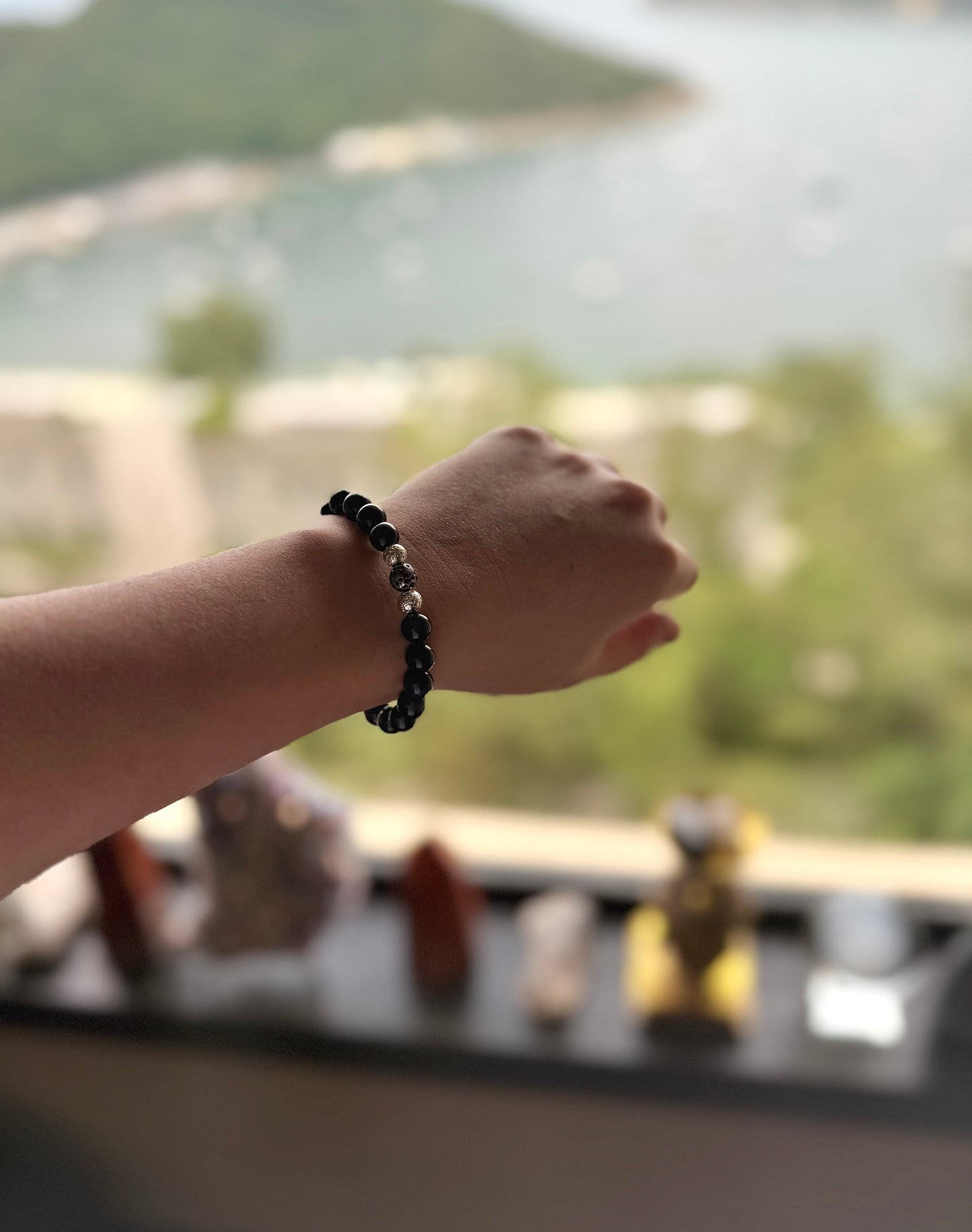 黑曜石手串 Obsidian Healing Bracelet
