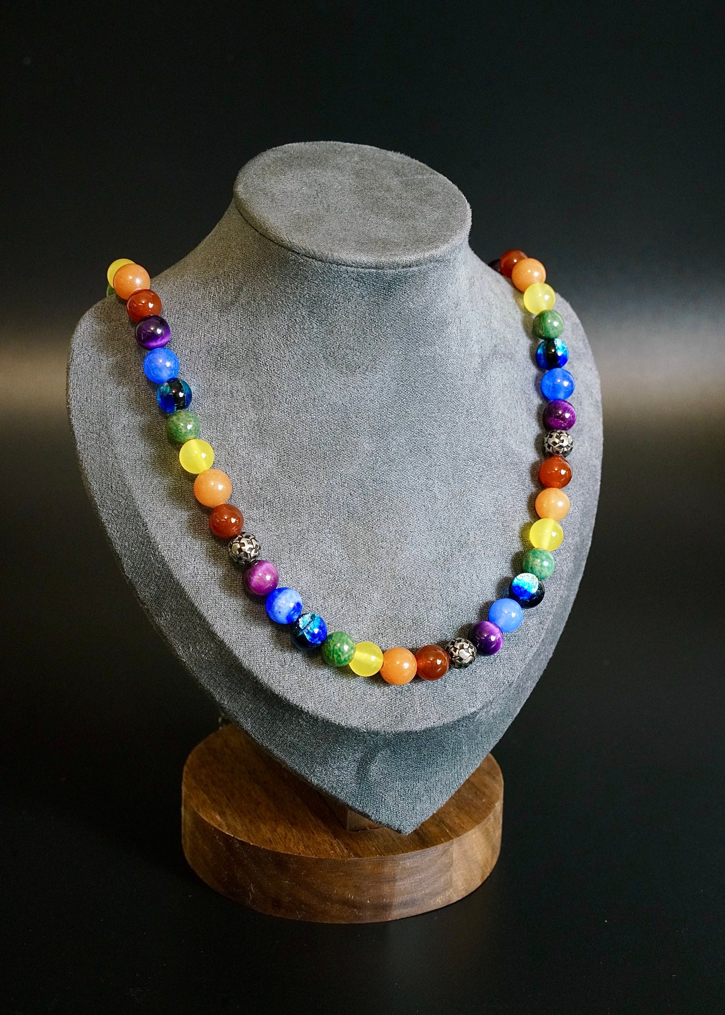 七輪頸鏈 Seven Chakra Healing Necklace