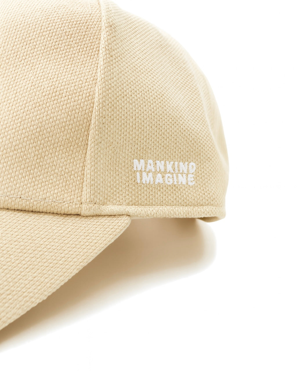 Mankind Imagine Lightning logo Embroidered Cap in Beige 閃電符號刺繡帽-米色