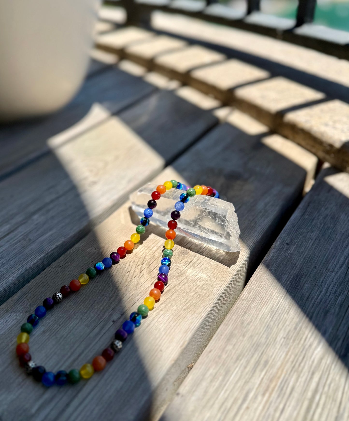 七輪頸鏈 Seven Chakra Healing Necklace