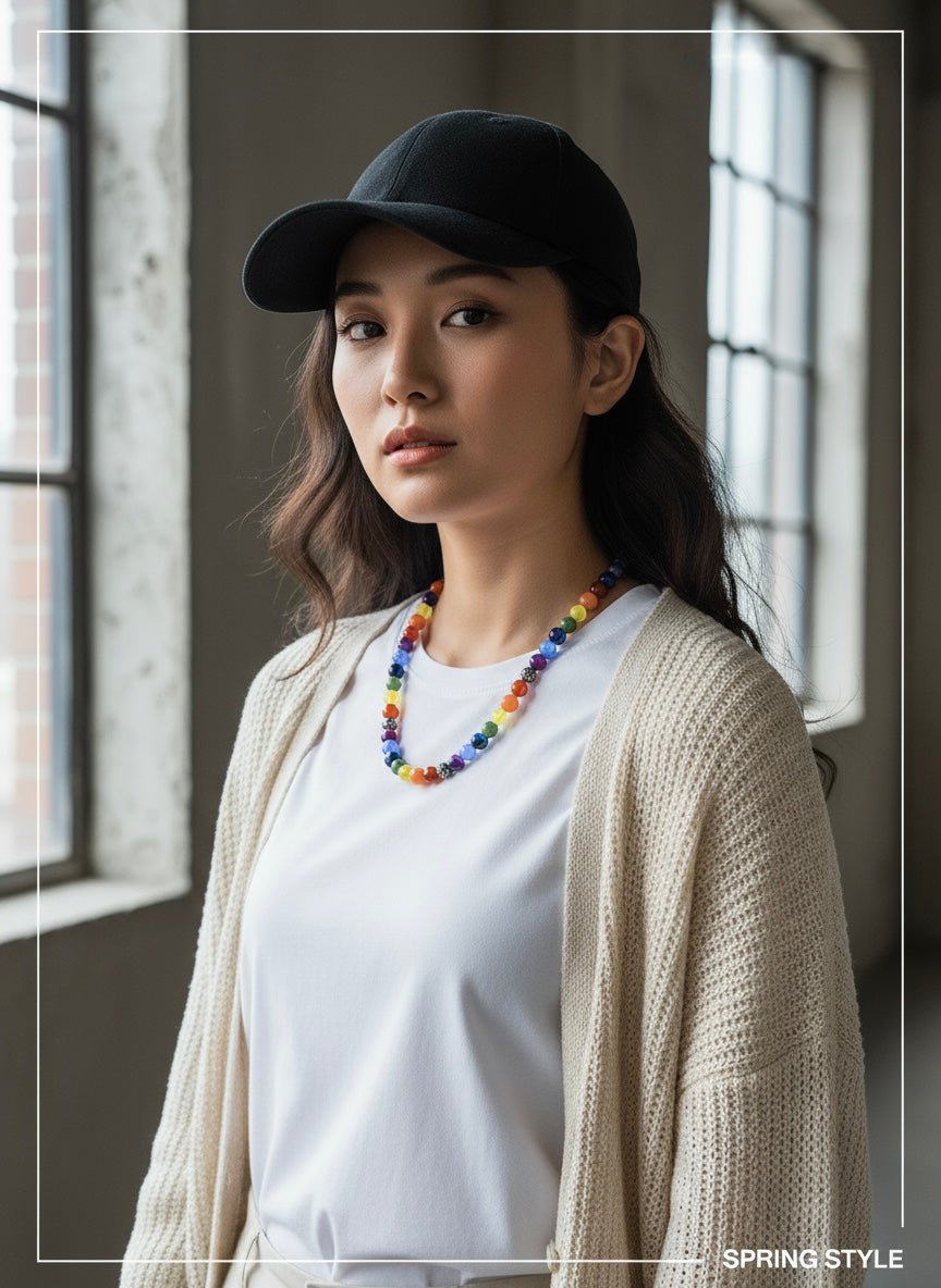 七輪頸鏈 Seven Chakra Healing Necklace