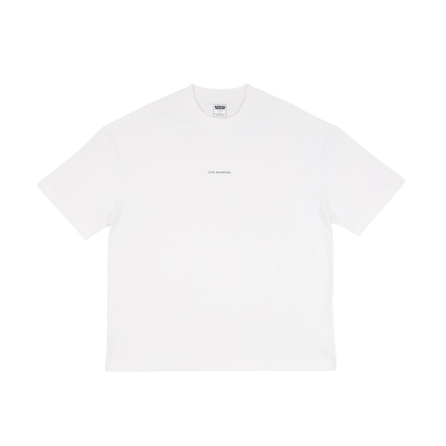 Mankind Imagine Love Mankind T-Shirt in White