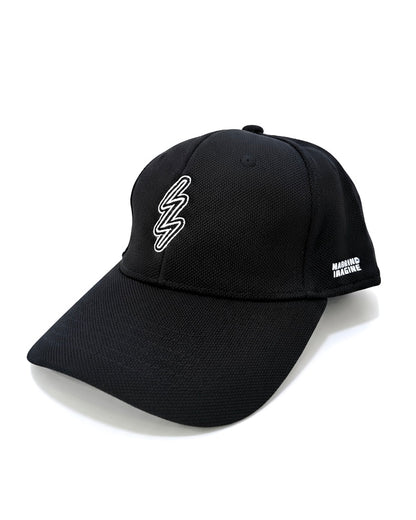Mankind Imagine Lightning logo Embroidered Cap in Black 閃電符號刺繡帽-黑色