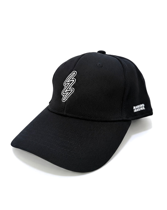 Mankind Imagine Lightning logo Embroidered Cap in Black 閃電符號刺繡帽-黑色