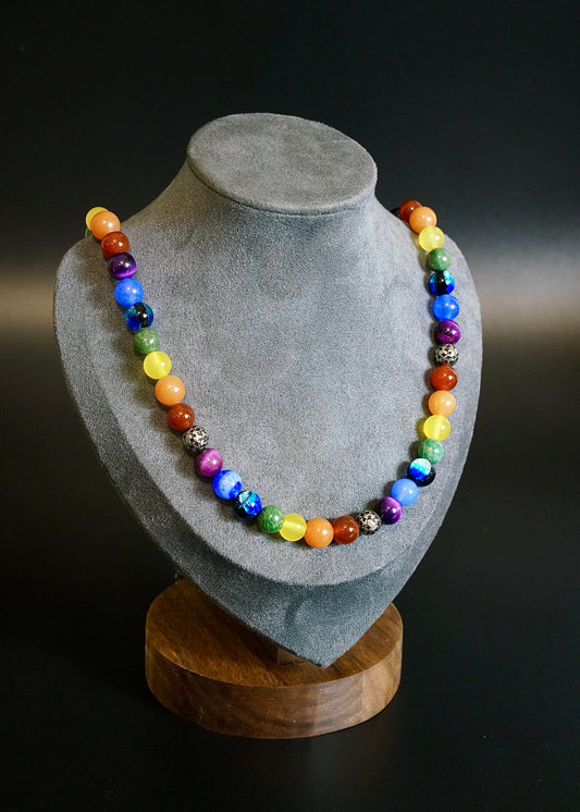 七輪頸鏈 Seven Chakra Healing Necklace