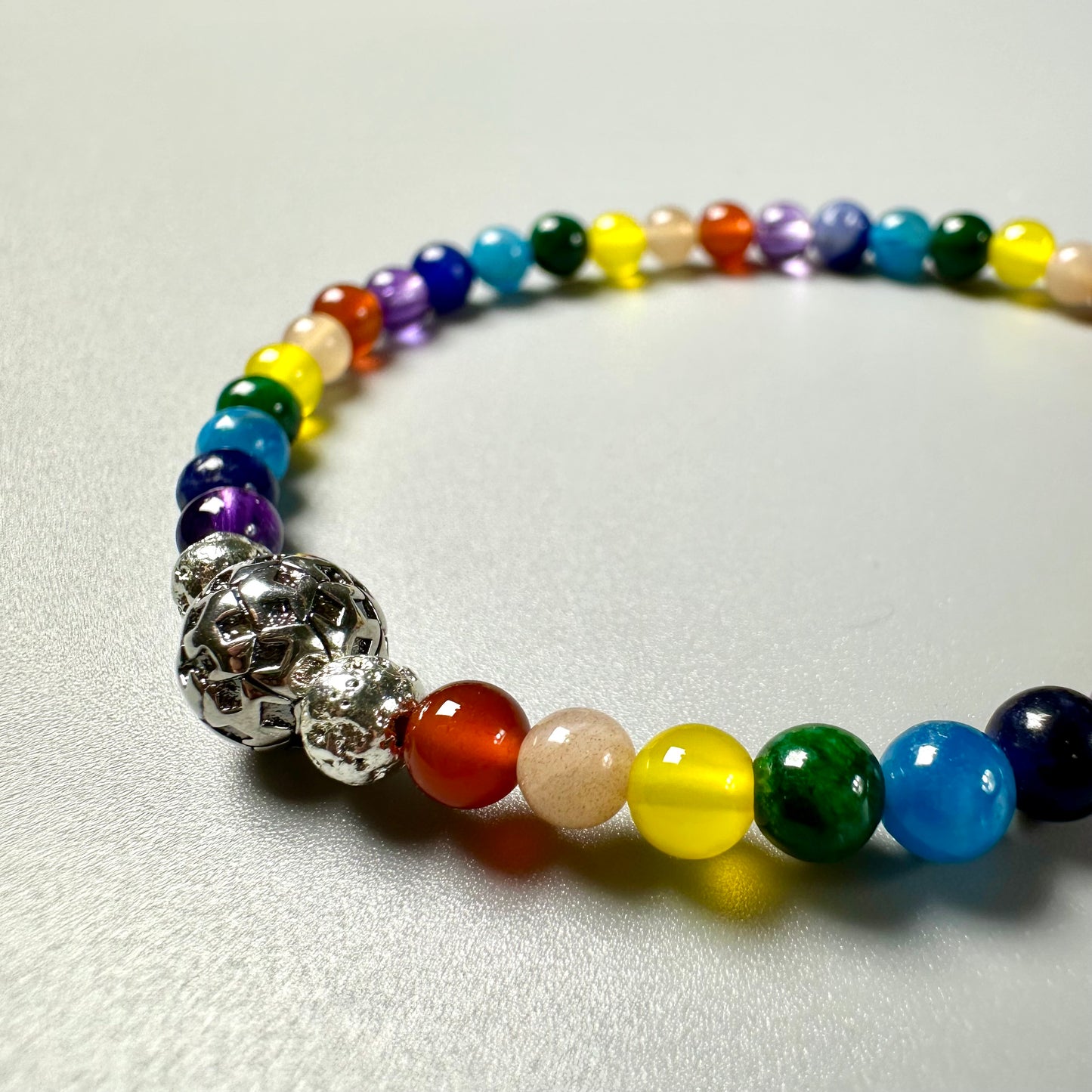 七輪療癒手串·迷你版 Mini Seven Chakra Healing Bracelet