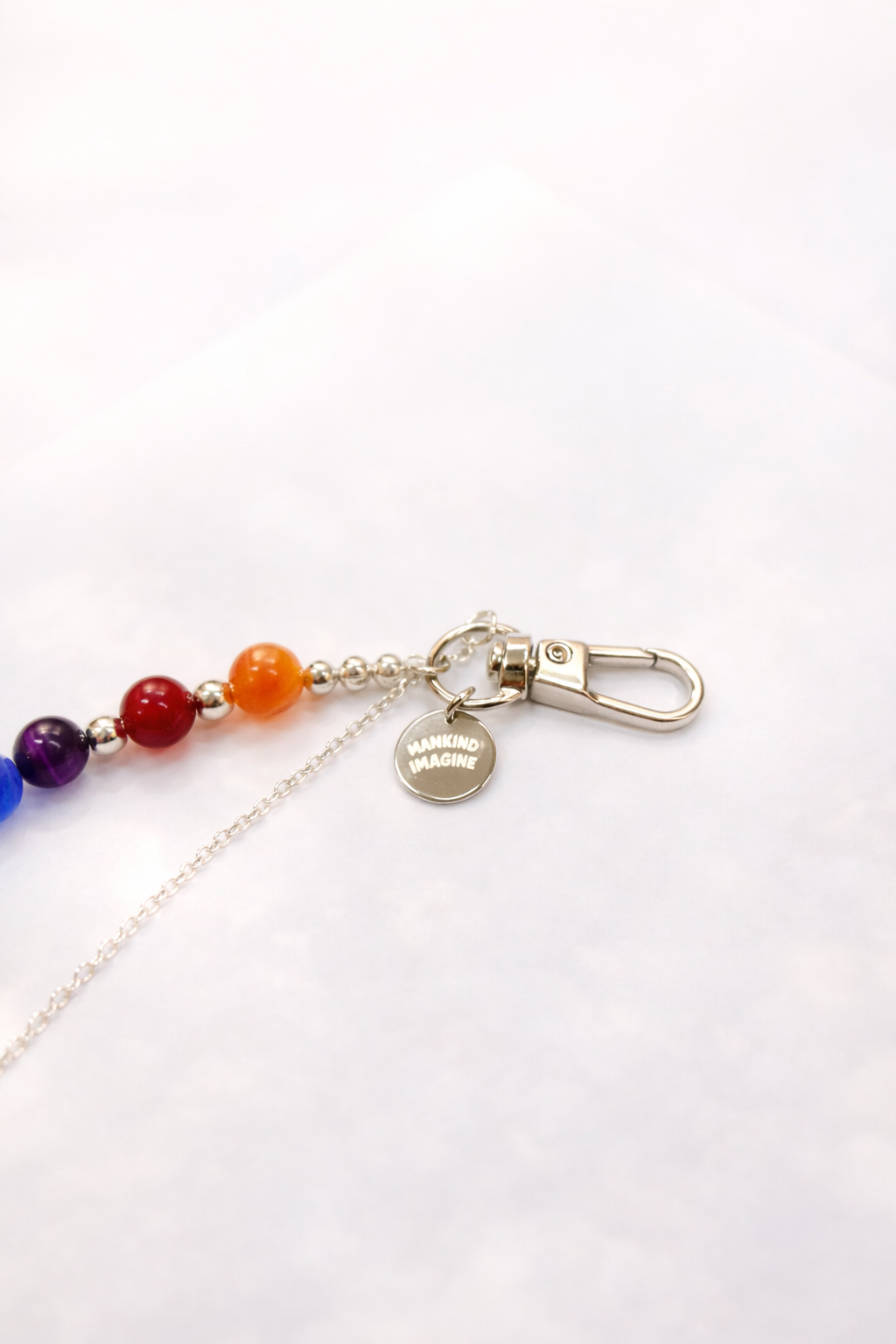 七脈輪晶石掛飾 Seven Chakra Gemstone Hanging Charm