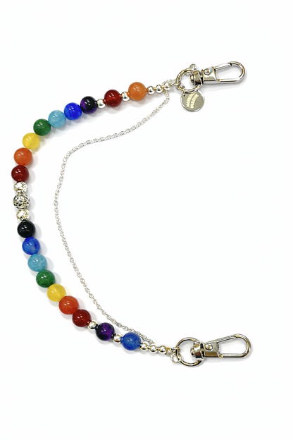 七脈輪晶石掛飾 Seven Chakra Gemstone Hanging Charm